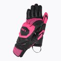 Guanti da sci da donna LEKI WCR Venom SL 3D nero/rosa