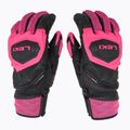 Guanti da sci da donna LEKI WCR Venom SL 3D nero/rosa 3