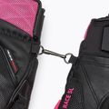 Guanti da sci da donna LEKI WCR Venom SL 3D nero/rosa 6