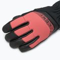 Guanto da sci LEKI Griffin Base 3D donna nero/rosa 4