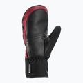 LEKI Griffin 3D Guanti da sci per bambini Junior Mitt nero/rosa 2