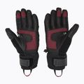 Guanti da sci da donna LEKI Griffin Pro 3D nero/rosa 2