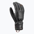 Guanti da sci uomo LEKI Montera Prime black/dark brown 2