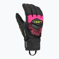 Guanti da sci LEKI WCR Core TR black/neon pink/neon yellow 2