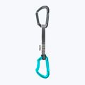 Set da rinvio EDELRID Pure Set II 18 cm slate-icemint