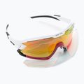 Occhiali da sole CASCO SX-34 Carbonic bianco/nero/rosso 6