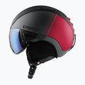 CASCO casco da sci SP-2 Photomatic Visiera strutturata grigio arsenico/rosso 6