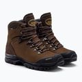 Stivali da trekking da uomo Meindl Kansas GTX marrone scuro 5