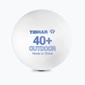 Palline da ping-pong Tibhar Outdoor Balls 10 pz. bianco. 2