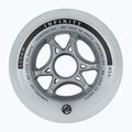 Ruota per rollerblade Powerslide Infinity 100 mm/85A bianco/nero/blu