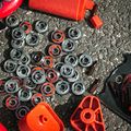 Cuscinetti WICKED ABEC 7 8 pezzi argento/rosso/nero 4