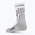Calze da pattinaggio Powerslide MyFit bianco/grigio 2