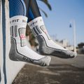 Calze da pattinaggio Powerslide MyFit bianco/grigio 7