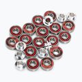 Powerslide PS One Distanziali/Cuscinetti ruote rollerblade 100 mm/82A 8 pezzi rosso. 3