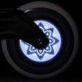 Powerslide Graphix LED Skate Wheel 100 Left 100 mm/85A bianco/nero 4