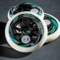 Powerslide Graphix LED Skate Wheel 100 Right 100 mm/85A bianco/nero 3