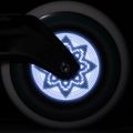 Ruota Powerslide Graphix sinistra 125 mm/85A bianca per rollerblade 4