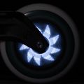 Ruota Powerslide Graphix sinistra 125 mm/85A bianca per rollerblade 6