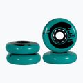 RUOTE UNDERCOVER Ruote per pattini a rotelle Cosmic 80 mm/88A 4 pezzi roche teal 3