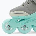 Pattini a rotelle per bambini Powerslide Rocket grigio/teal 9