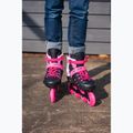 Pattini a rotelle per bambini Powerslide Khaan SQD Jr rosa 7