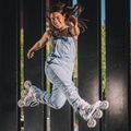 Pattini a rotelle da donna Powerslide Next Marble 100 rosa 16