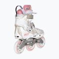 Pattini a rotelle da donna Powerslide Next Marble 100 rosa 11