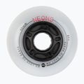 Powerslide Neons 80 mm/85A ruote rollerblade 4 pezzi rosso.