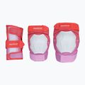 Set di protezioni Powerslide Standard Set red/pink