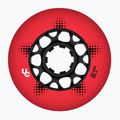 Ruote per pattini in linea UNDERCOVER WHEELS Team Pro 80 mm/86A 4 pcs. red