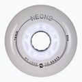 Ruote per pattini in linea Powerslide Neons LED 76 mm/85A 4 pcs. white