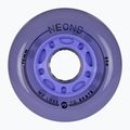 Ruote per pattini in linea Powerslide Neons LED 76 mm/85A 4 pcs. lilac