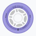 Ruote per pattini in linea Powerslide Neons LED 84 mm/85A 4 pcs. lilac