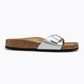 BIRKENSTOCK Madrid BF Ciabatte narrow argento 2