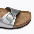 BIRKENSTOCK Madrid BF Ciabatte narrow argento 8