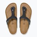 Ciabatte BIRKENSTOCK Gizeh Oiled Leather black 3