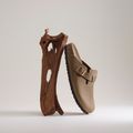 BIRKENSTOCK Boston LEOI Infradito stretto tabacco marrone 9