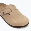 BIRKENSTOCK Boston LEOI Infradito stretto tabacco marrone 7