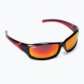 Occhiali da sole UVEX Sportstyle 211 nero rosso/rosso specchiato