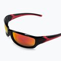 Occhiali da sole UVEX Sportstyle 211 nero rosso/rosso specchiato 4