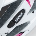 Casco da bici UVEX Air Wing bianco rosa 7