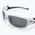 Occhiali da sole UVEX Sportstyle 211 bianco nero/litemirror argento 5