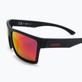 Occhiali da sole UVEX Lgl 29 nero opaco/rosso specchiato 4