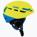 Casco da sci UVEX P.8000 tour lime/materassino blu 4