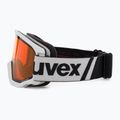 Occhiali da sci UVEX Athletic LGL bianco/oro lite rosa 4