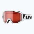 Occhiali da sci UVEX Athletic LGL bianco/oro lite rosa 7