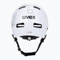Casco per bambini UVEX Kid 3 white flower/black 4
