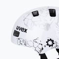 Casco per bambini UVEX Kid 3 white flower/black 7