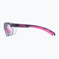 Occhiali da sole UVEX Sportstyle 802 Small V viola rosa opaco/fumo 4