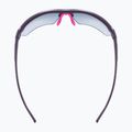 Occhiali da sole UVEX Sportstyle 802 Small V viola rosa opaco/fumo 5